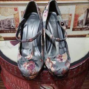 Floral heels